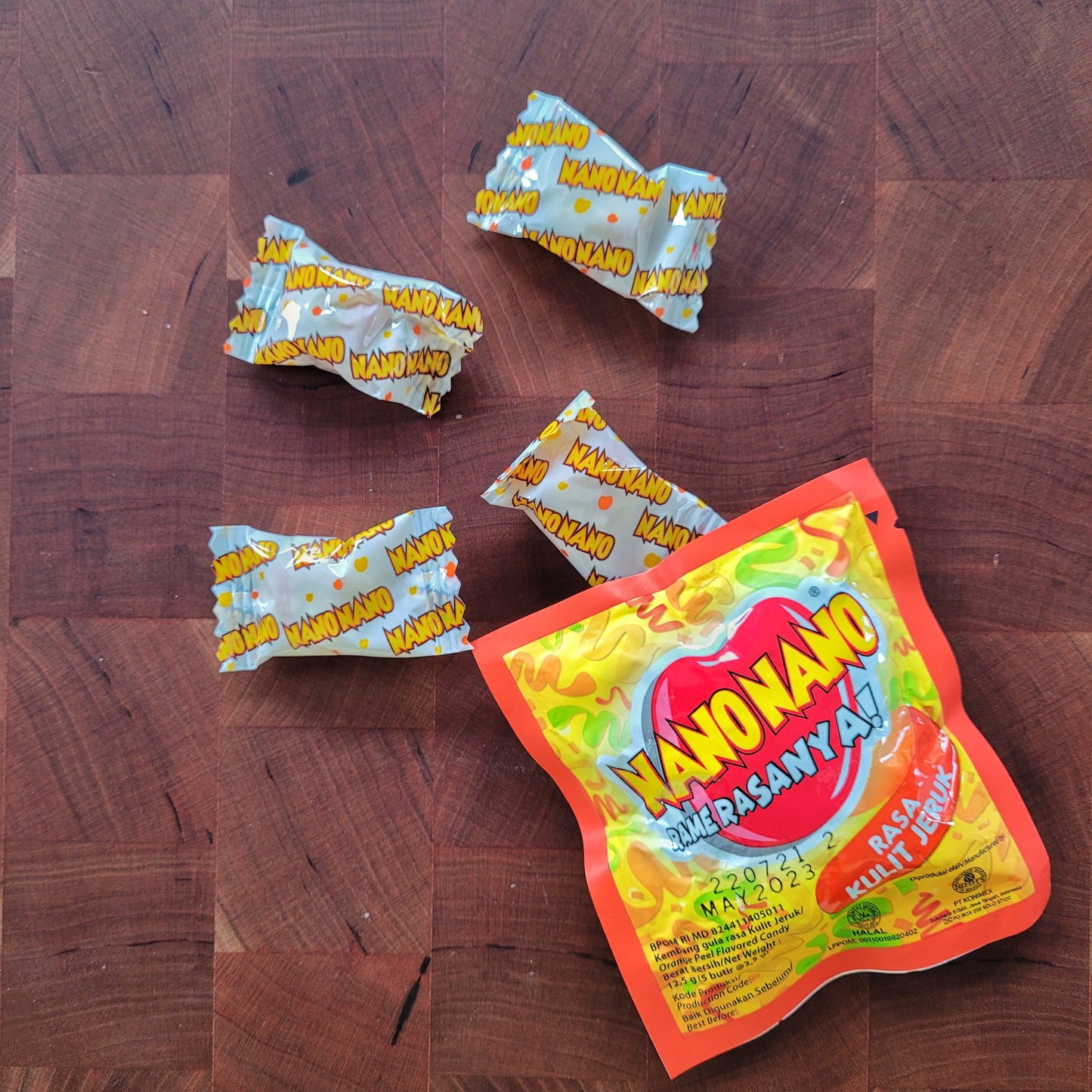 Nano Nano Candy (Orange Peel Flavor)