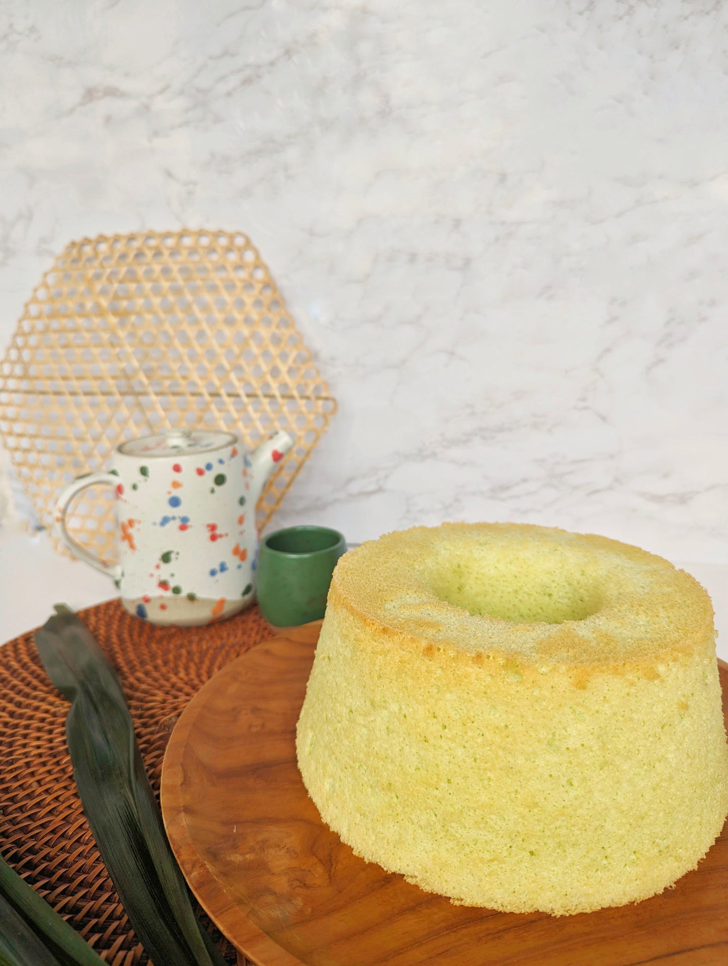 Pandan Chiffon Cake